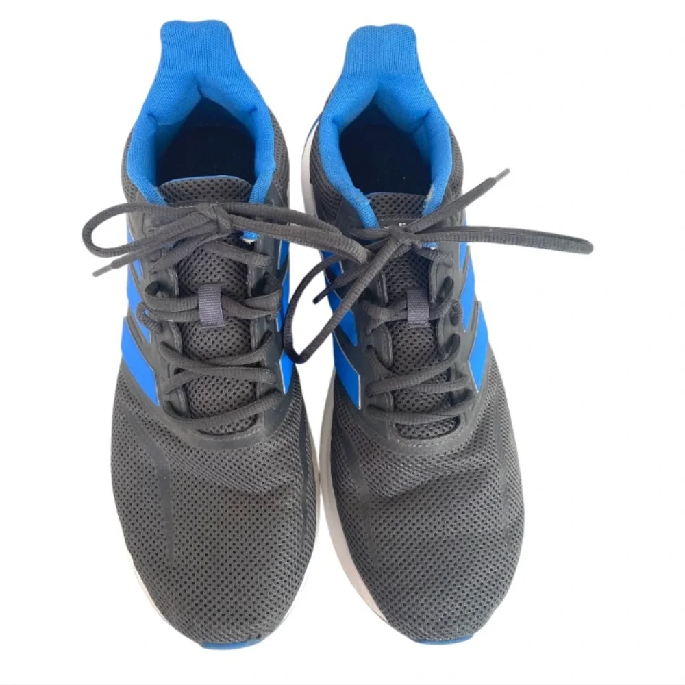 Adidas Runfalcon 1.0 Running Shoes Men’s Size 10 Dark Grey Blue Lightweight
